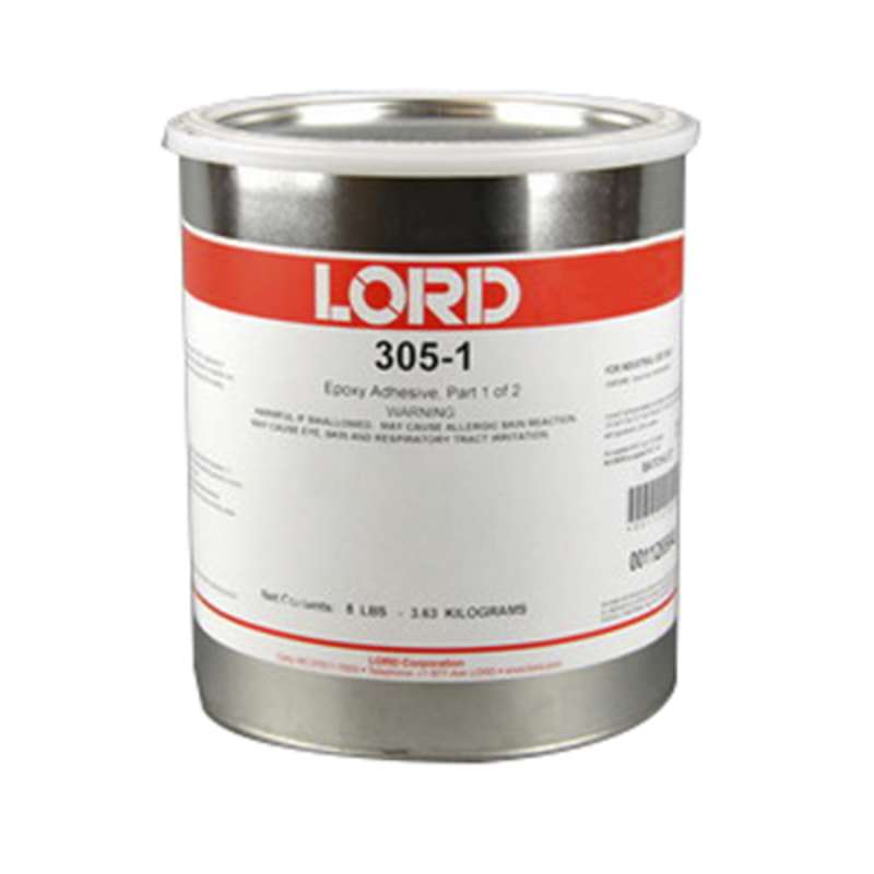 Lord® 305 Resin Epoxy Adhesive, 200 mL Cartridge, Clear Amber/Blue  12/CA